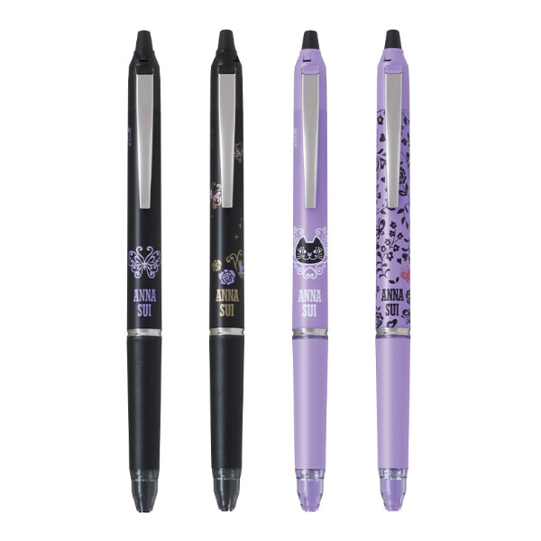 【限定】フリクションボール ノック ゾーン × ANNA SUI《アナスイ》 0.5ｍｍ 黒 [全4種] パイロット LFBKZ70EFAS [M便 1/20]